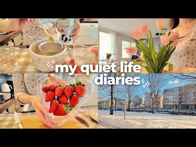 cozy cooking vlog  winter days, homebody in Finland