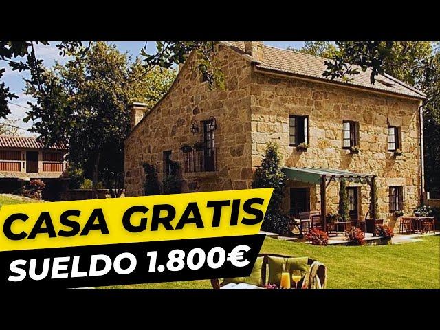 CASA GRATIS y SUELDO de 1.800€ En GALICIA