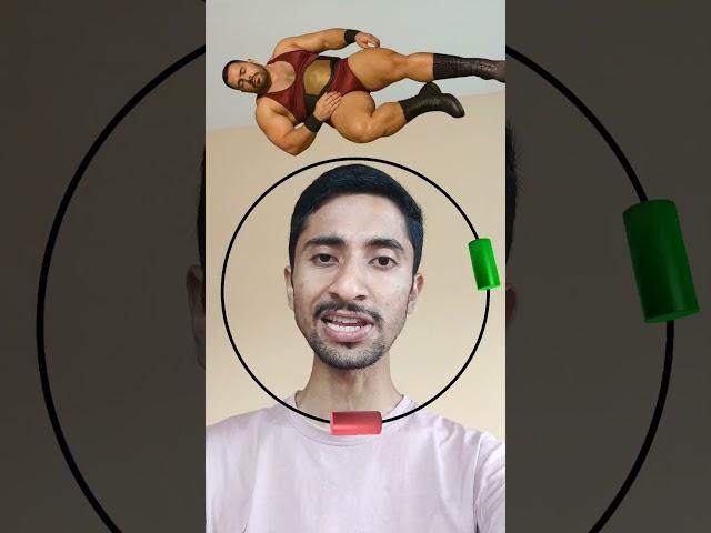 Wrestler wakeup #puzzle #wrestler #pausechallange