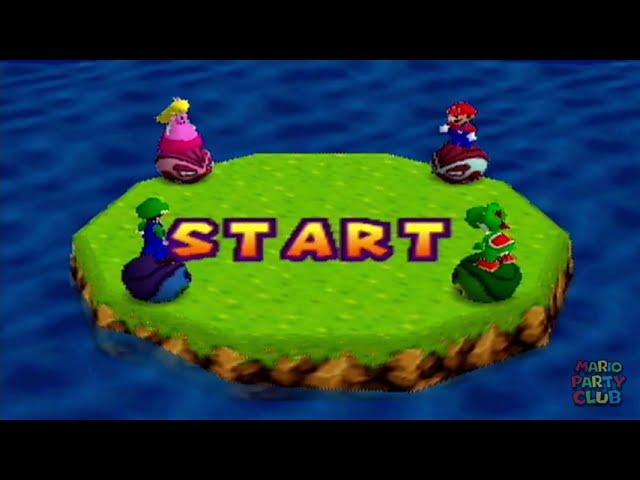 Mario Party 1 - Minigame - Bumper Balls