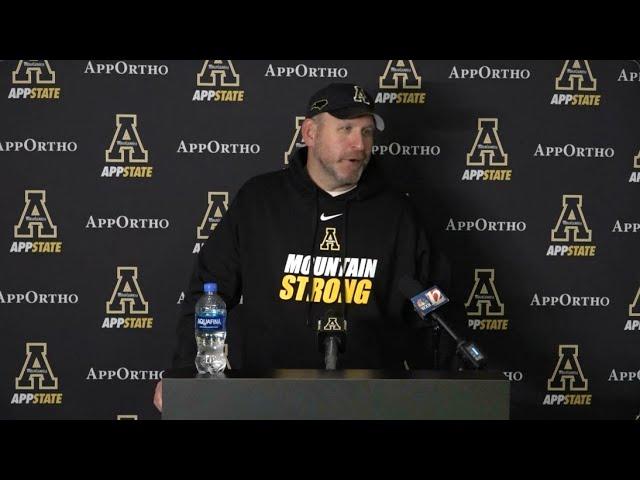 FB: App State-JMU Postgame Press Conference