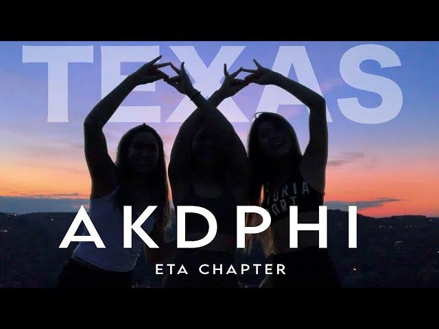  UT aKDPhi | Rush Fall 2020 