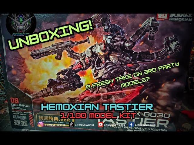 1/100 Hemoxian Tastier : Third Party Model Kit Unboxing!!