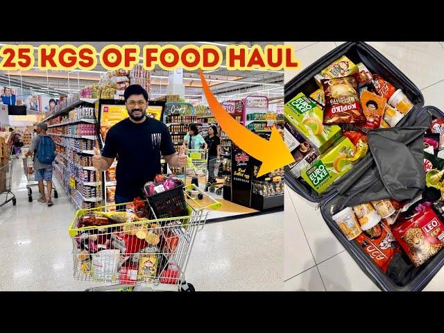 We Bought 25 kgs Of Thai Food | Best Thai Snacks