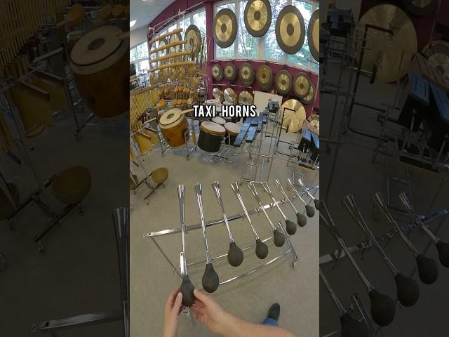 La Cucaracha on Taxi Horns @kolbergpercussion