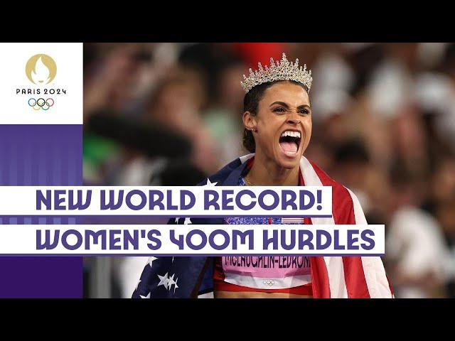 Sydney McLaughlin-Levrone  - Women's 400m hurdles Olympic champion! | #Paris2024 Highlights