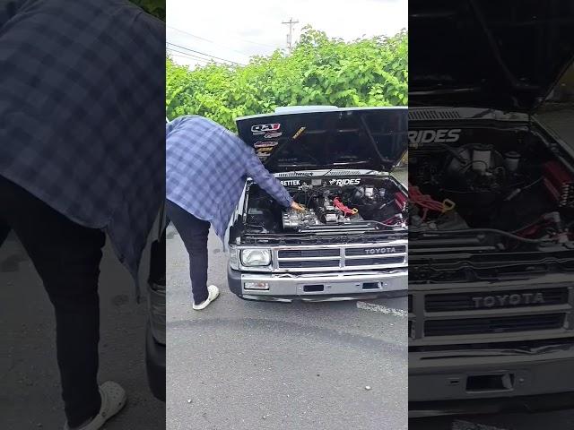Full Setup 22r #truck #toyotapickup #lcengineering #guam