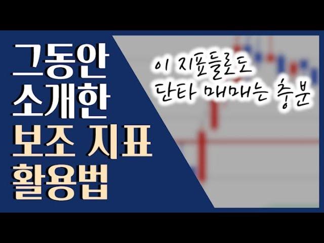  급등주 단타에 필요한 보조지표 총집합! 활용법 알려드립니다 ::: 매매 타점