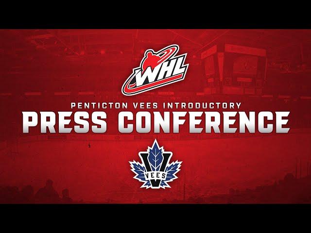 WHL x Penticton Vees | Introductory Press Conference