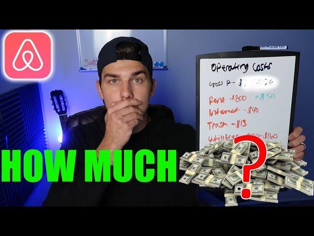 Airbnb Business Operating Cost Breakdown | NET PROFIT (Airbnb Business 2019)