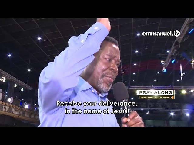 RECEIVE YOUR DELIVERANCE!!!   Viewers Prayer With TB Joshua mp4