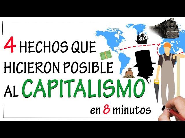 4 Hechos Históricos que hicieron posible al CAPITALISMO | Historia del CAPITALISMO - Resumen.