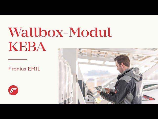 Fronius EMIL: Wallbox-Modul: KEBA