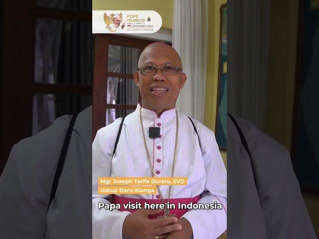 Kesan inspiratif Bapa Suci Paus Fransiskus menurut para Uskup #PopeJourneyIndonesia  #kunjunganpaus