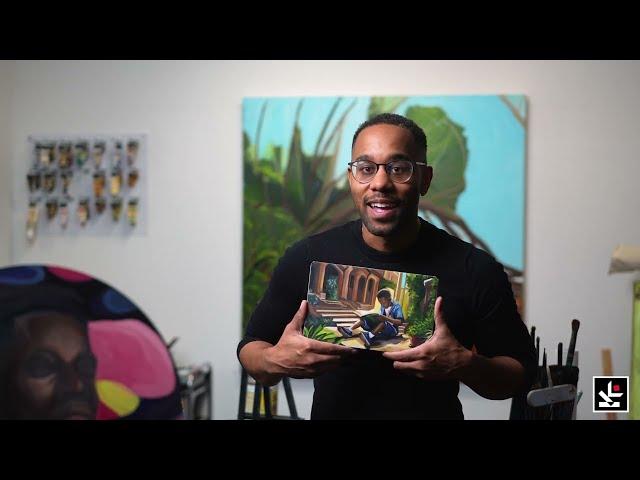 Meet library card artist barry johnson