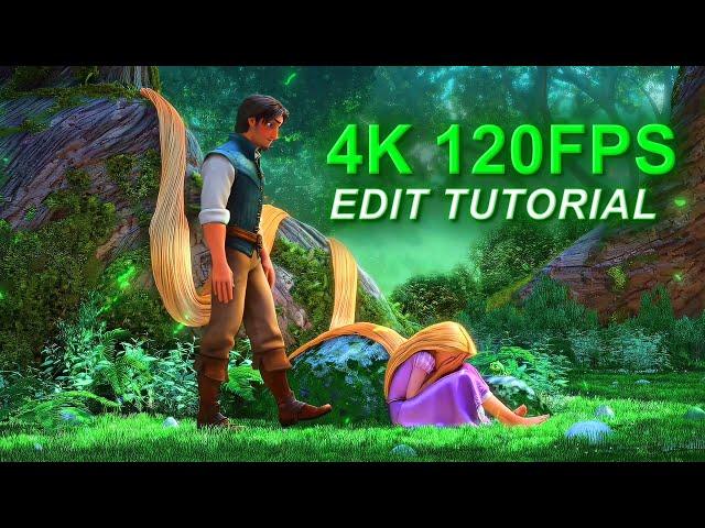 How to make 4k 120fps cartoon edits on mobile