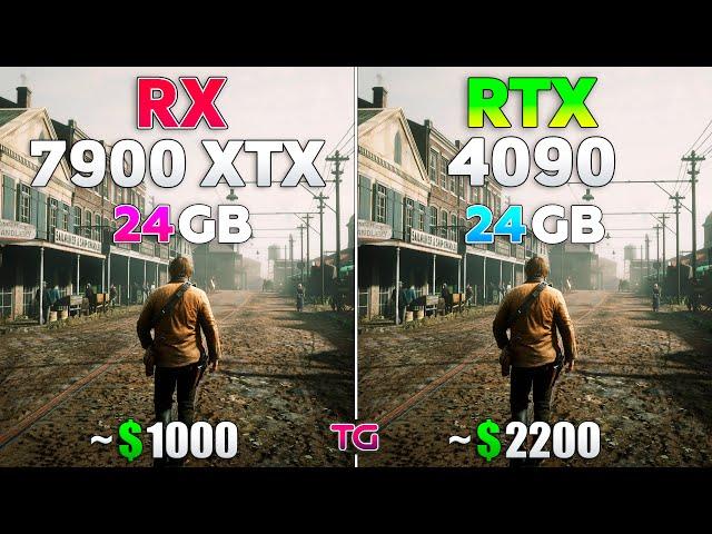 RX 7900 XTX vs RTX 4090 - Test in 9 Games