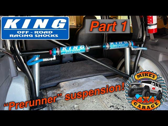 Jeep cherokee XJ pre runner suspension build! Part 1