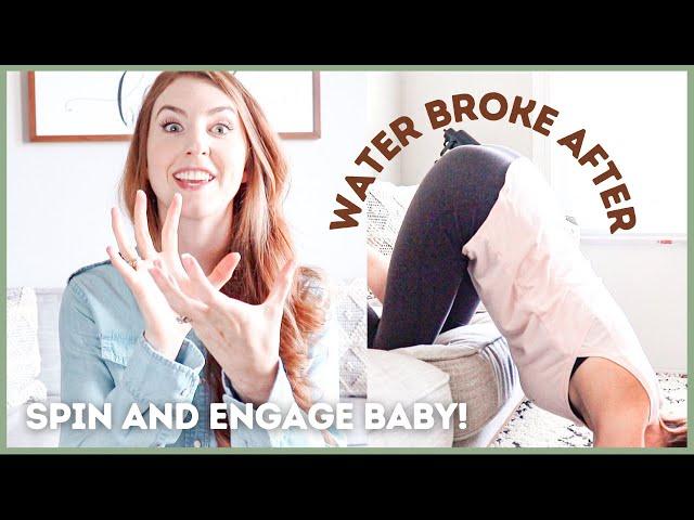 How to INDUCE LABOR at home FAST!  (labor inducing exercises at 39 weeks)