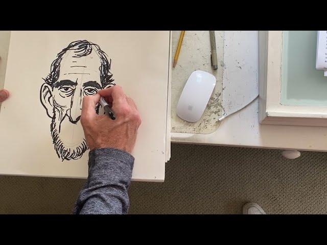 How to draw a caricature in just a few minutes