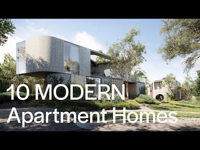 10 MODERN Apartment Homes from Award-Winning Architect and Interior Designer (Apartment Tour)