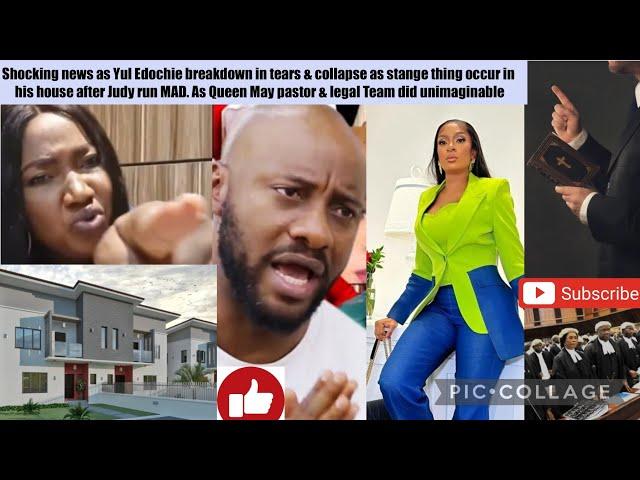 Yul Edochie breakdown in tears & collapse as stange thing occur in his house after Judy run MAD