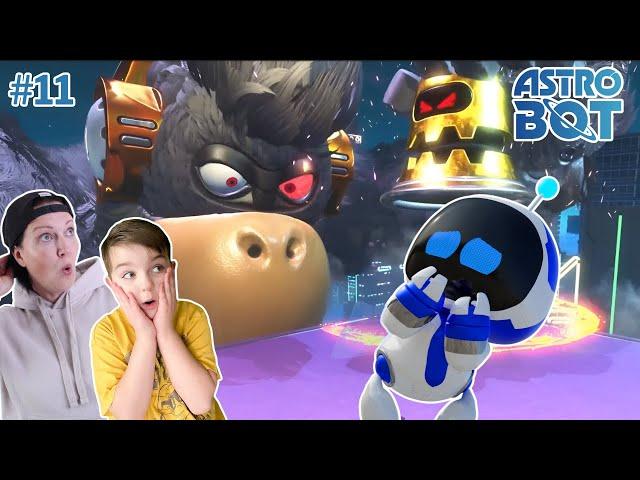 ASTRO BOT defeats the Gorilla | Gameplay with Ima and Jessy