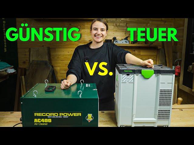 Staubfreie Werkstatt? Mit diesen Luftfiltersystemen ist das möglich Festool sys-air / ac400