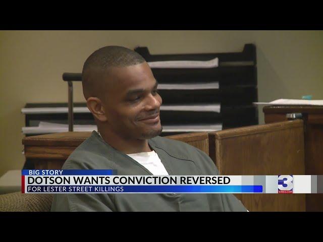 Jessie Dotson, man convicted of Lester Street murders, asks judge to reverse conviction