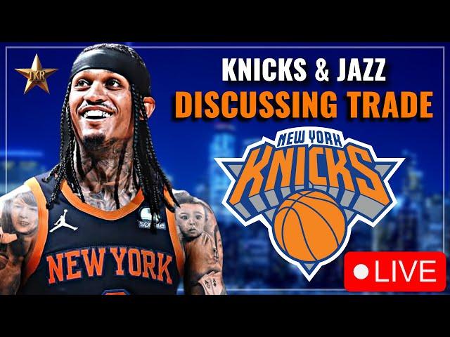 Knicks & Jazz DISCUSSING MASSIVE TRADE For Jordan Clarkson... (LIVE) | Knicks News