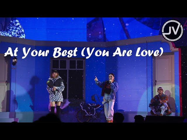 Janice 衛蘭 & Jill 衛詩 & Gareth.T 湯令山 - At Your Best (FanCam 4K) @ November Rain 2022 演唱會 20221119