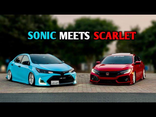 SONIC Meets SCARLET  Ft @creativehamzaofficial