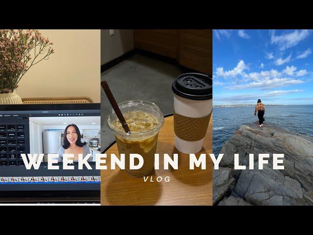 weekend in my life | trying dunkin’s cookie butter cold brew, sunday reset, hitting 90k on TikTok