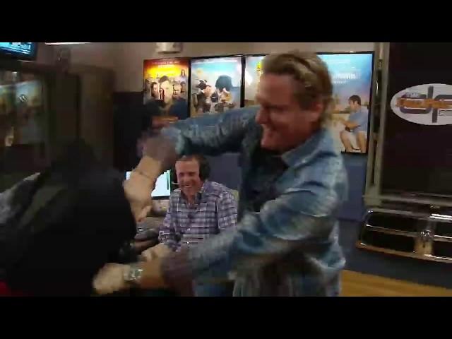 Seton O'Connor Punches Jeremy Roenick in the Face | The Dan Patrick Show