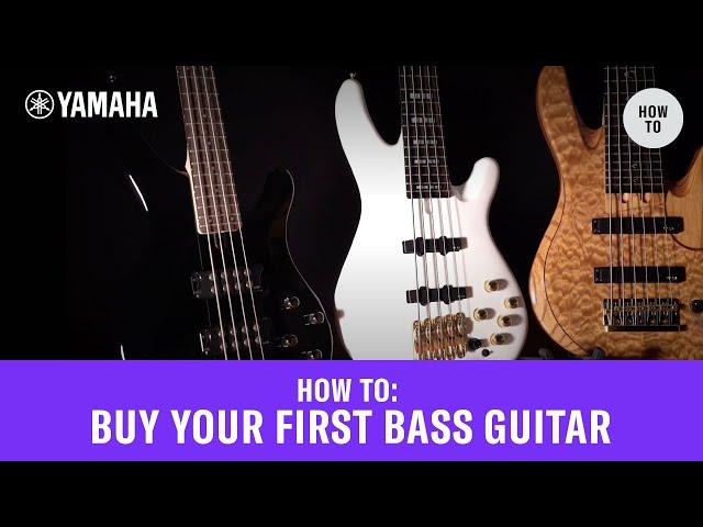 How To Buy Your First Bass Guitar