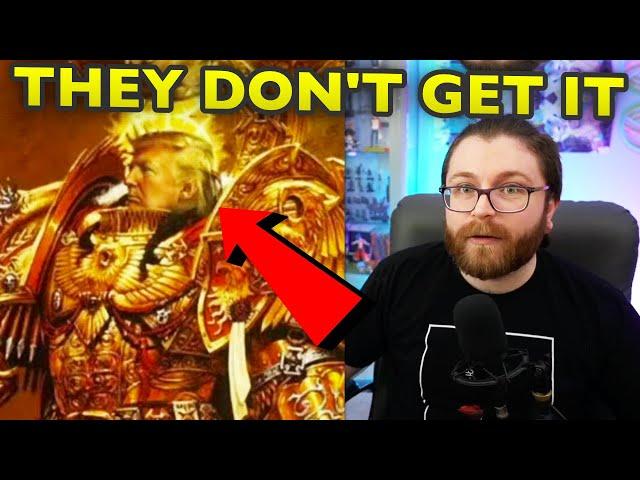 Vaush explains how conservatives MISUNDERSTAND Warhammer 40k