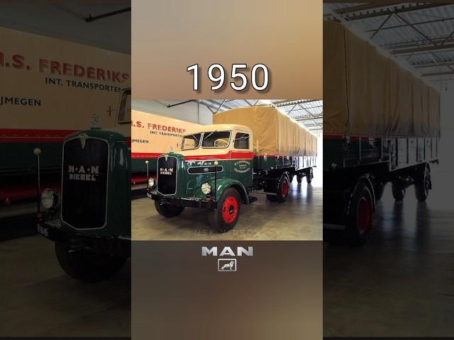 MAN Truck (1930~2023) evolution . #shorts #short evolution #2023 #viral #subscribe abhi kare....