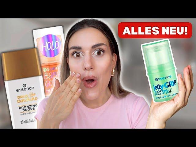 STOPP  Verrückte Drogerie Neuheiten 2024 im Live Test! (Essence Primer Stick Jelly Grip uvm.)