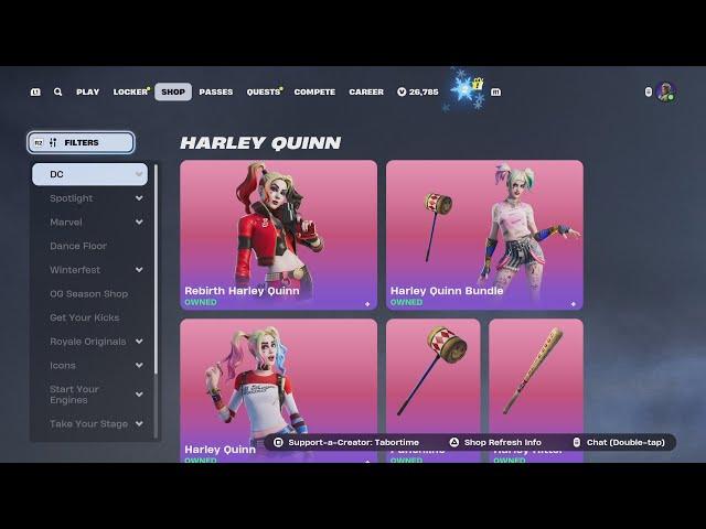 Harley Quinn Has FINALLY Returned To The Item Shop + The WORST Football Game I've EVER Been To!