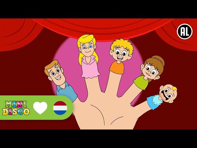 DE FAMILIE VINGER | Kinderliedjes | Liedjes voor Peuters en Kleuters | Minidisco