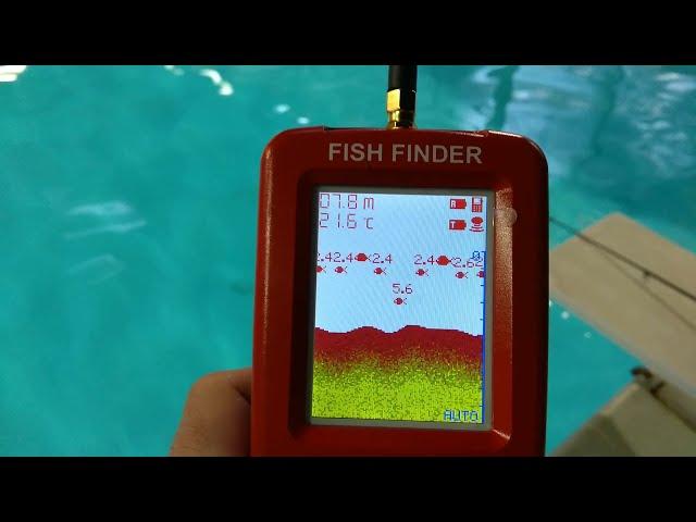 обзор fish finder XJ 01 эхолот