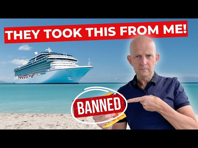 Cruise Lines JUST Banned These 6 Much-Loved Items!!