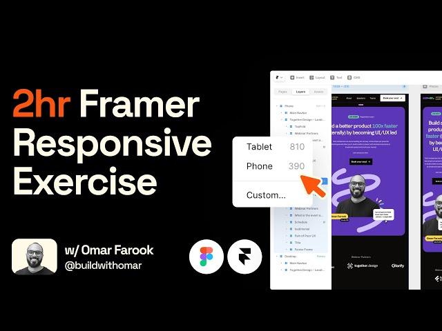 Framer - 2hr Responsive Web Challenge