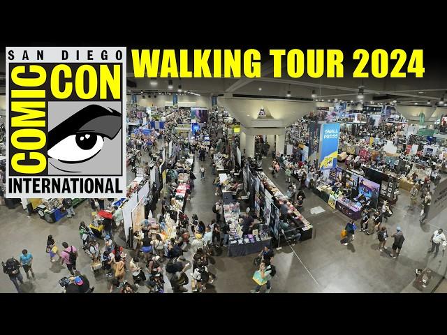 San Diego Comic Con 2024 - Show Floor Walking Tour - SDCC 2024 - Full Walkthrough