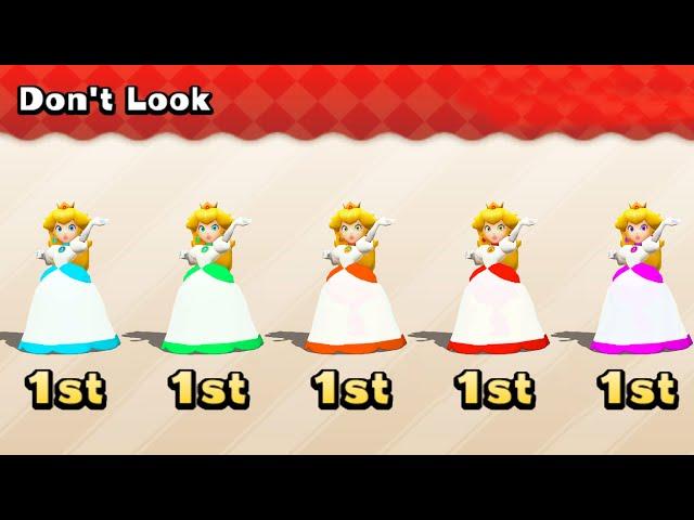 Mario Party The Top 100 - Ice Peach Get 1st By Doing Absolutely Everything