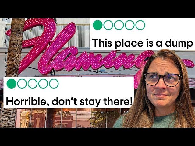 We Tested 1-Star Hotel Reviews in Las Vegas | Flamingo