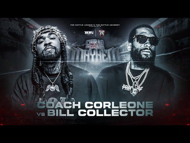 Coach Corleone vs Bill Collector - T.O.S Battle League {Chiraq vs Philly}