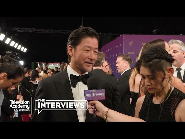 Tadanobu Asano ("Shogun") at the 76th Emmy Awards - TelevisionAcademy.com/Interviews