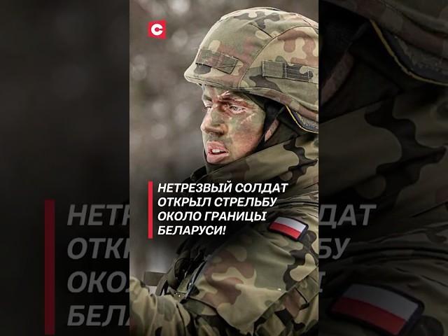 Инцидент с польским военным возле границ Беларуси! #политика #чп #новости #польша #граница #беларусь
