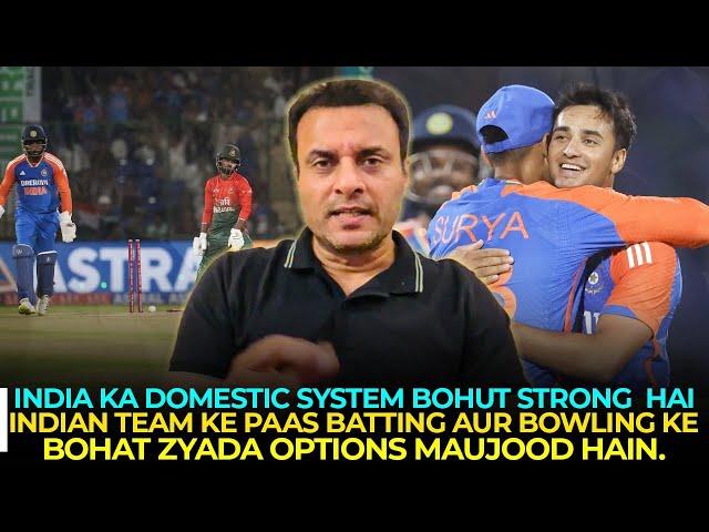 India ka Domestic System Bohut Strong Indian Team Ke Paas Batting Aur Bowling Ke Bohat options Hain